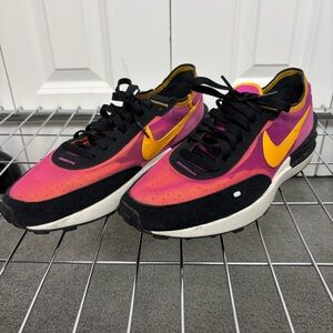 Nike Multicolor Sneakers with Yellow Swoosh